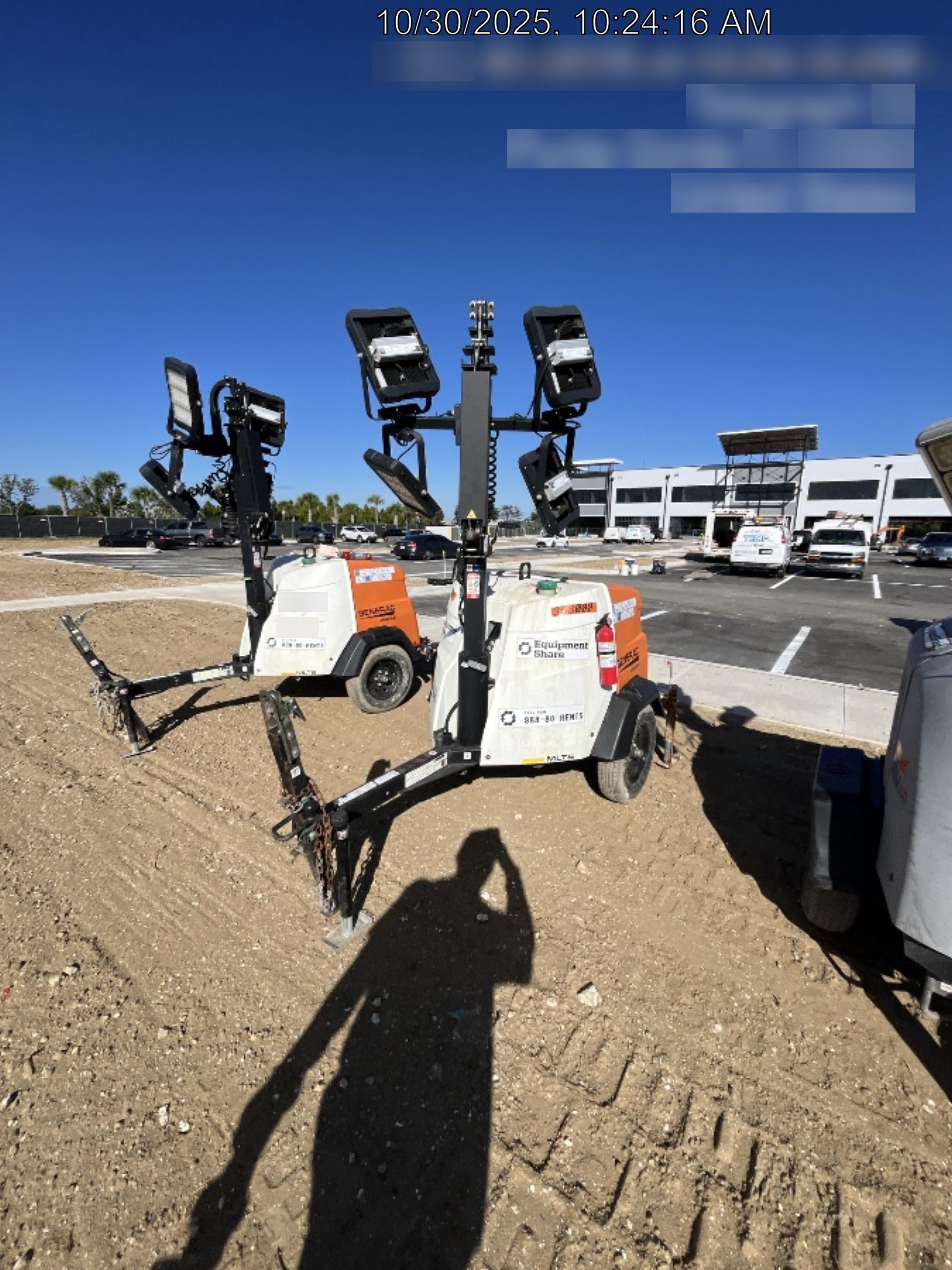2023 Generac MLT2 Diesel, Flex Switch 120V Input, Powerzone Controller, (4) 320W LED Lights, 4kW Generator, 39.9 Gal Fuel Tank, 2" Ball, T3