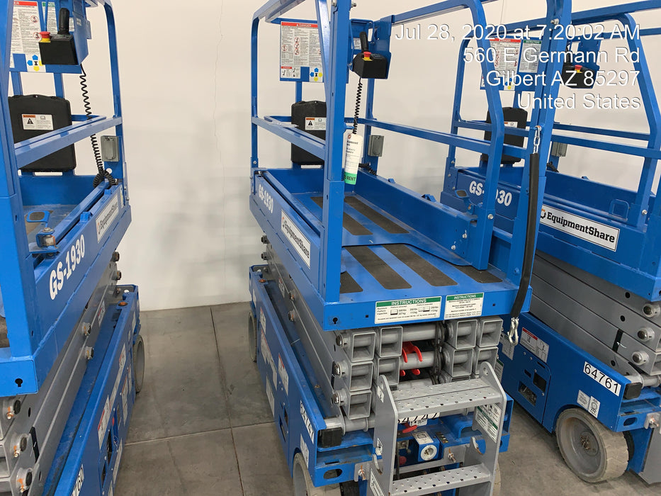 2020 Genie GS-1930 Standard Machine
