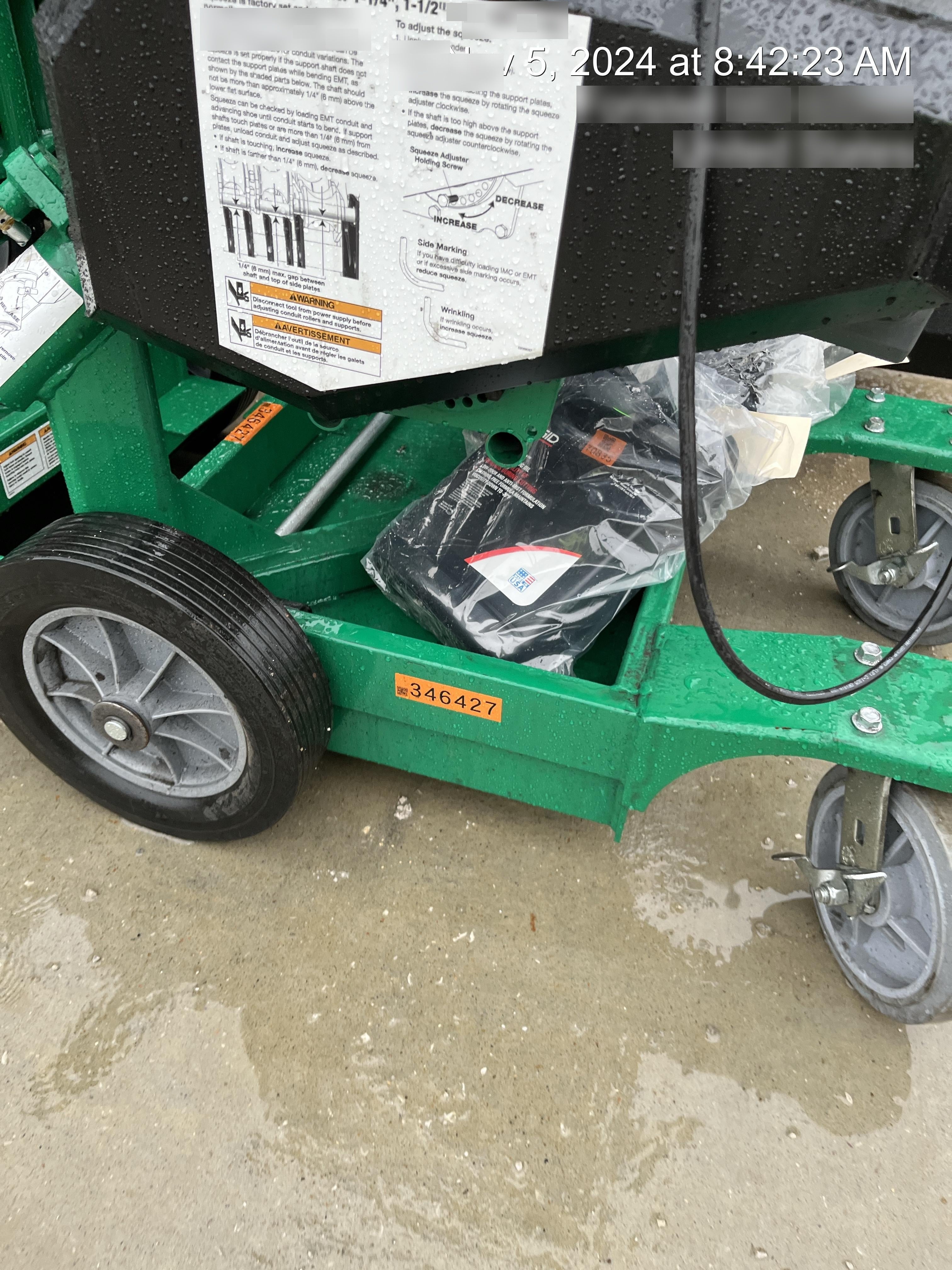 2023 GREENLEE 854DX