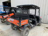 Kubota RTV-X1140W-H 4WD utility cart -LED strobe -Windshield tempered glass -Plastic canopy -Wire harness kit -Backup alarm