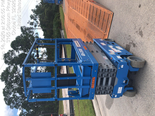 2020 Genie GS-1930 Solid Non Marking Tires, Beacon, Folding rails with half height swing gate