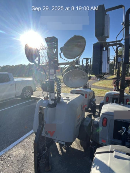 2019 Wacker Neuson LTV6L-MH Wacker Neuson LTV6L Mobile Light Tower w/Fuel Level Sensor Installed