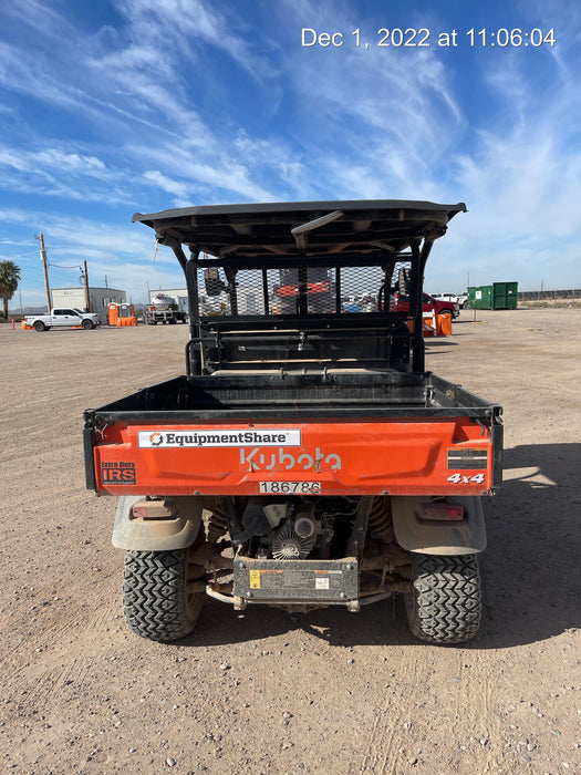 2021 Kubota RTV-X1140W-H Plastic Canopy, Windshield Acrylic Clear, LED Strobe Light, Wire Harness Kit, Back up Alarm
