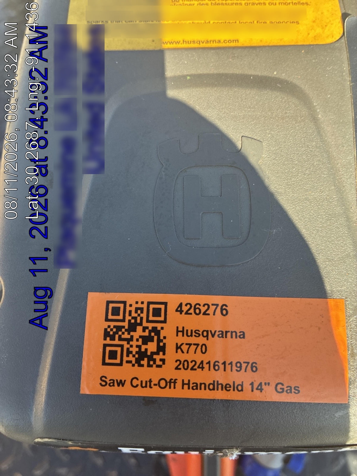 2024 HUSQVARNA K770