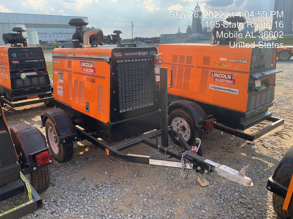 2022 LINCOLN ELECTRIC Vantage 549X