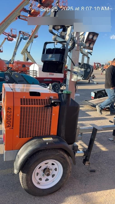 2024 Wanco WLTT-4MM4K Diesel, Deep Sea Controller, Shore Power Plug, Auto Start, (4) 350W LED Floodlights, 4kW Generator, 60 Gal Fuel Tank, 2" Ball, T3