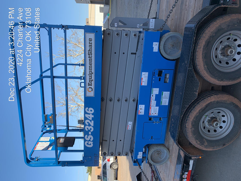 2020 Genie GS-3246 Standard, Folding full height swing gate