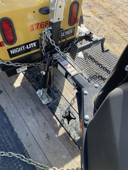 2022 Allmand NLV3GR (4) LED Light Fixture 350W, 23' Vertical Mast, 3kW Prime, Towable