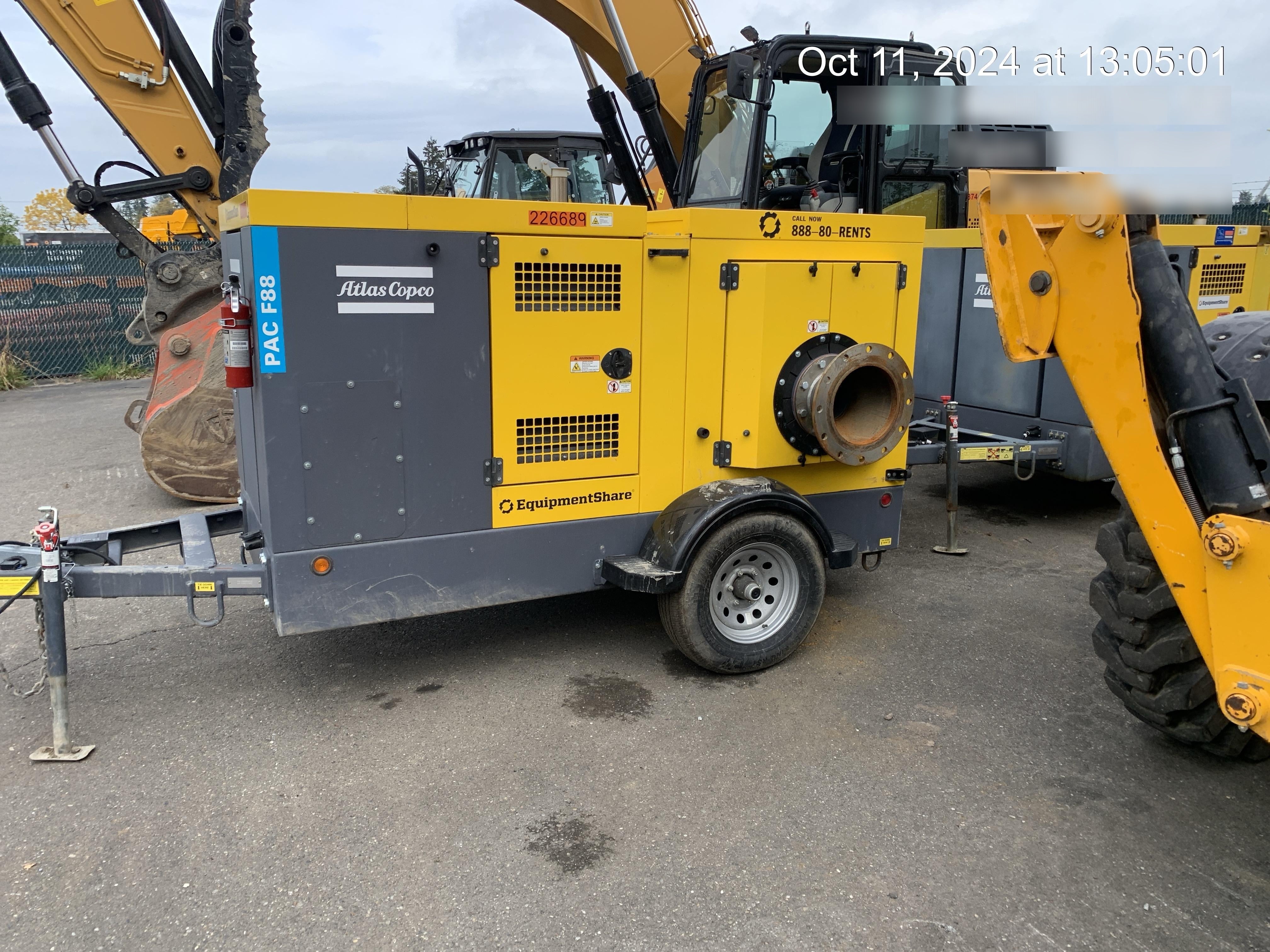 2022 ATLAS COPCO PAC F88 PD-S