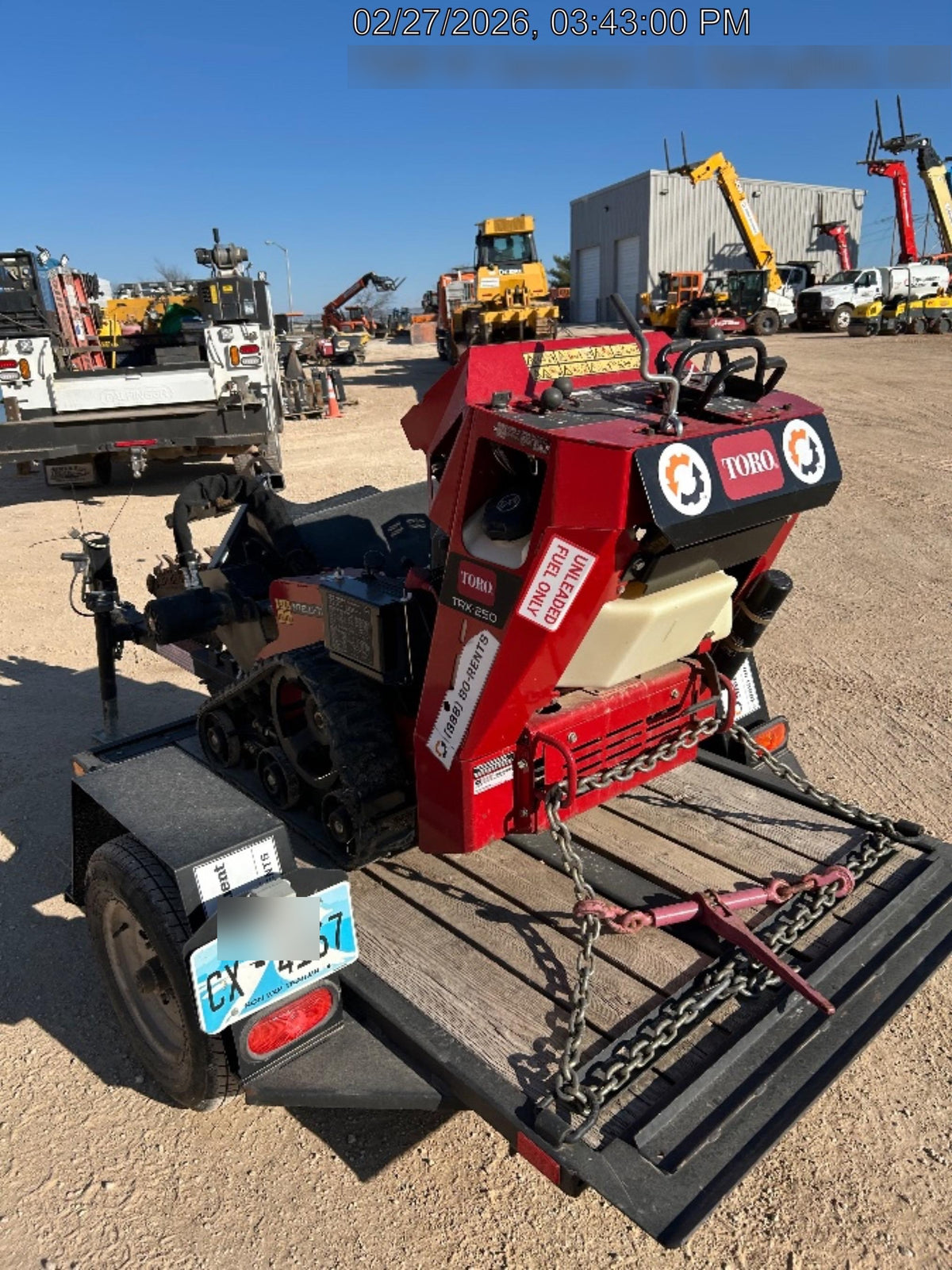 2022 TORO TRX-250