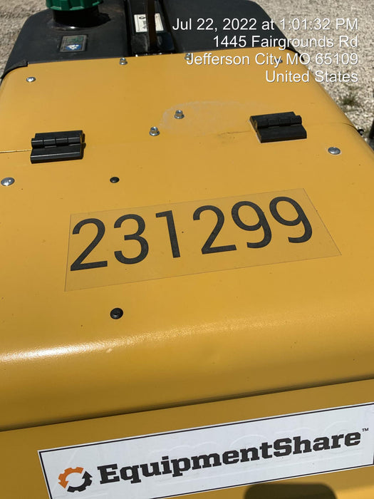 2022 Allmand NLV3GR (4) LED Light Fixture 350W, 23' Vertical Mast, 3kW Prime, Towable, Deep Sea L401, Leveling Jacks, Yanmar T4F 5.8hp