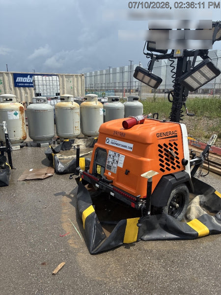 2024 Generac MLT2 Diesel, Flex Switch 120V Input, Powerzone Controller, 
(4) 320W LED Lights, 4kW Generator, 39.9 Gal Fuel Tank, 2" Ball, T3