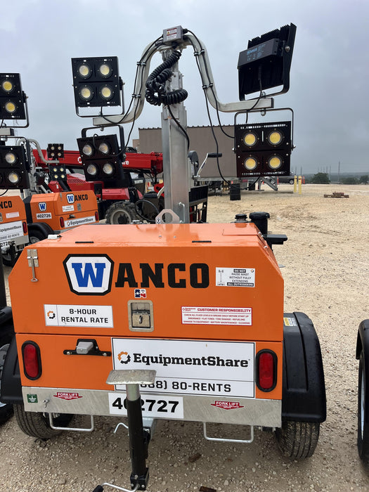 2024 Wanco WLTT-4MM4K Diesel, Deep Sea Controller, Shore Power Plug, Auto Start, (4) 350W LED Floodlights, 4kW Generator, 60 Gal Fuel Tank, 2" Ball, T3