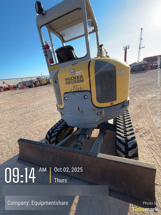 2018 WACKER NEUSON EZ38