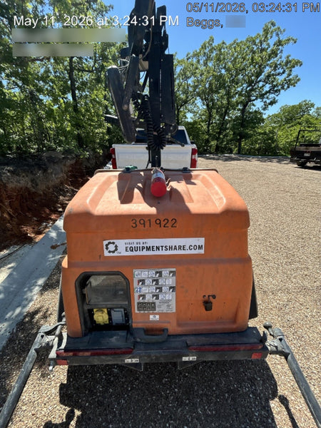 2024 Generac MLT2 Diesel, Flex Switch 120V Input, Powerzone Controller, 
(4) 320W LED Lights, 4kW Generator, 39.9 Gal Fuel Tank, 2" Ball, T3