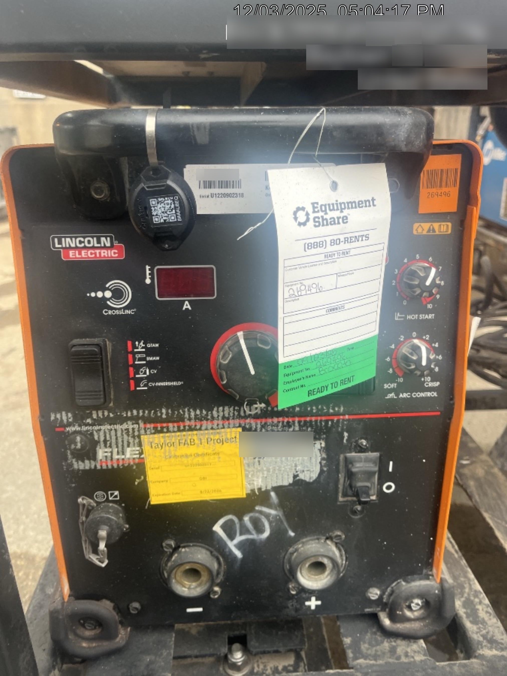 2022 LINCOLN ELECTRIC FLEXTEC 350X