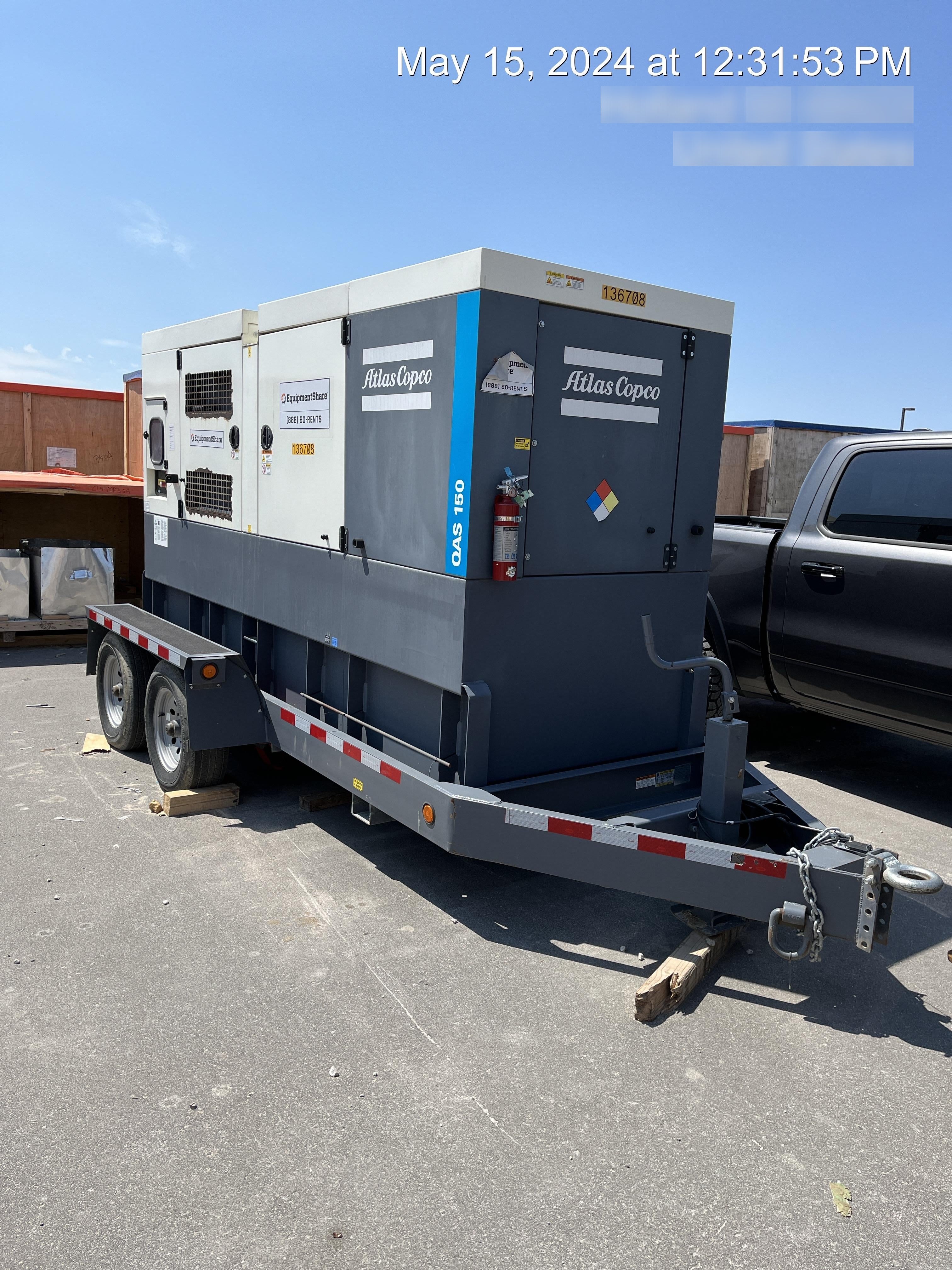 2021 ATLAS COPCO QAS150