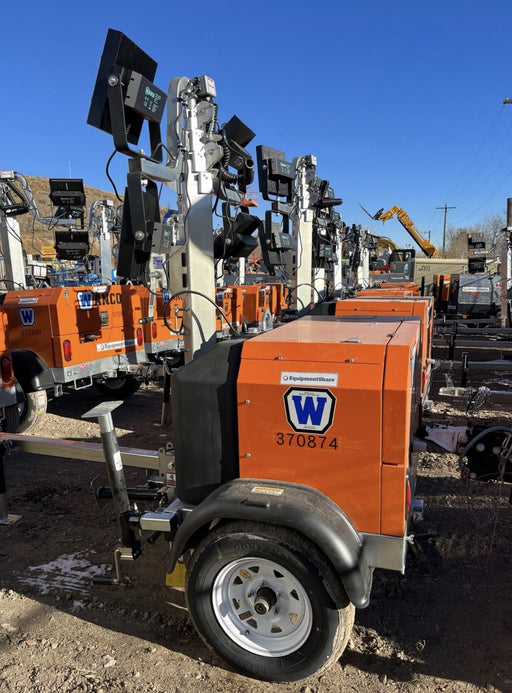 2023 Wanco WLTT-4MM4K Diesel, Deep Sea Controller, Shore Power Plug, Auto Start, (4) 350W LED Floodlights, 4kW Generator, 60 Gal Fuel Tank, 2" Ball, T3