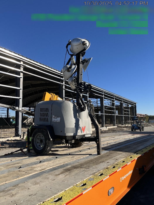 2018 Wacker Neuson LTV6L-MH Wacker Neuson LTV6K Mobile Light Tower w/Fuel Level Sensor Installed