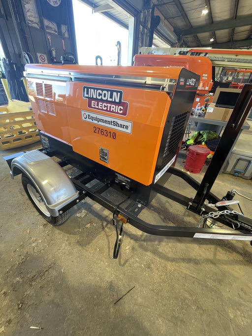 2022 Lincoln Electric LE400 Kubota V1505, Trlr, Cable Rack, Light Kit, ES Decals, T3