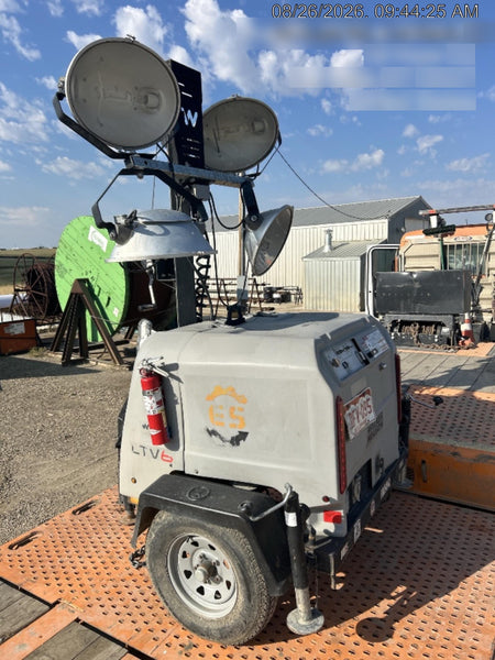 Wacker Neuson LTV6K-MH Wacker Neuson LTV6K Mobile Light Tower w/Fuel Level Sensor Installed