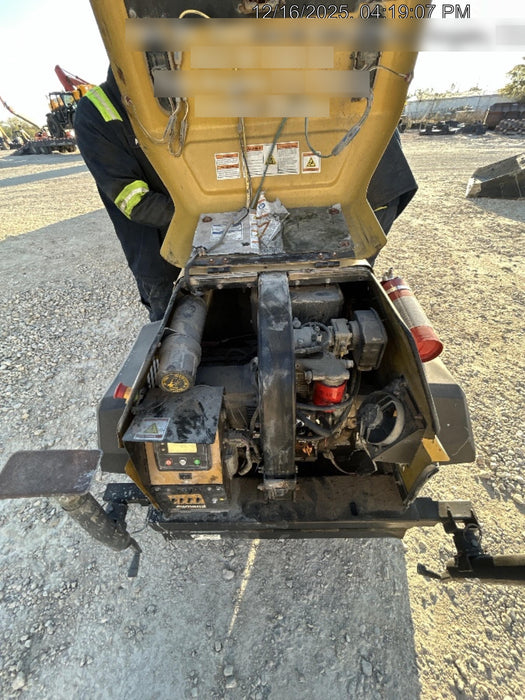 2021 Allmand NLV3GR (4) LED Light Fixture 350W, 23' Vertical Mast, 3kW Prime, Towable, Deep Sea L401, Leveling Jacks, Yanmar T4F 5.8hp