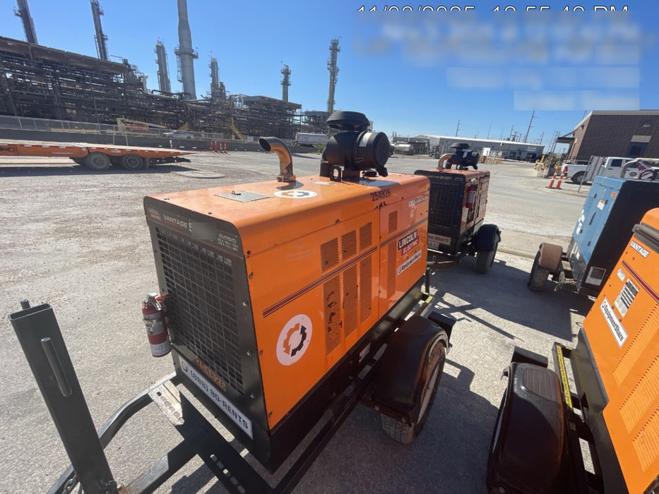 2022 Lincoln Electric Vantage 549X Crosslink Technology, Trailer Mounted, ES Decals, T3