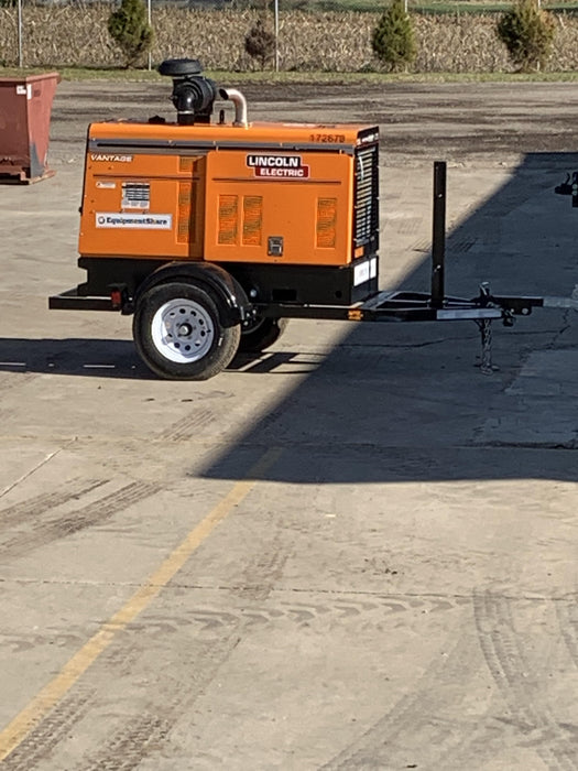 2021 Lincoln Electric Vantage 549X Ready Pak 3, ORANGE (includes trailer, cable rack, fender light kit)