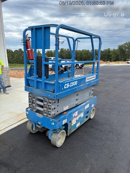 2019 Genie GS-1930 Fixed rails with chain Entry