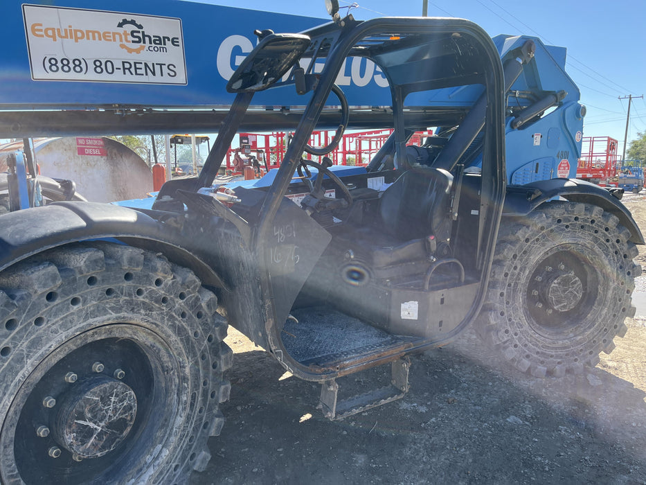 2017 Genie GTH-1056 Open Cab, Solid Tires
