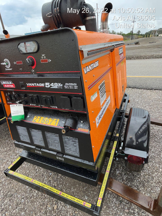 2022 Lincoln Electric Vantage 549X VANTAGE 549X READY-PAK 3