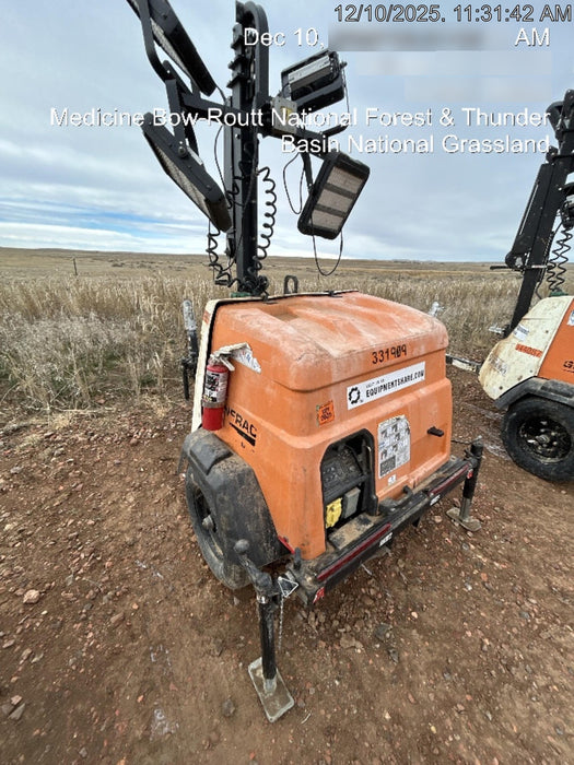 2023 Generac MLT2 Diesel, Flex Switch 120V Input, Powerzone Controller, (4) 320W LED Lights, 4kW Generator, 39.9 Gal Fuel Tank, 2" Ball, T3