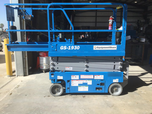 2019 Genie GS-1930 Fixed rails with chain Entry