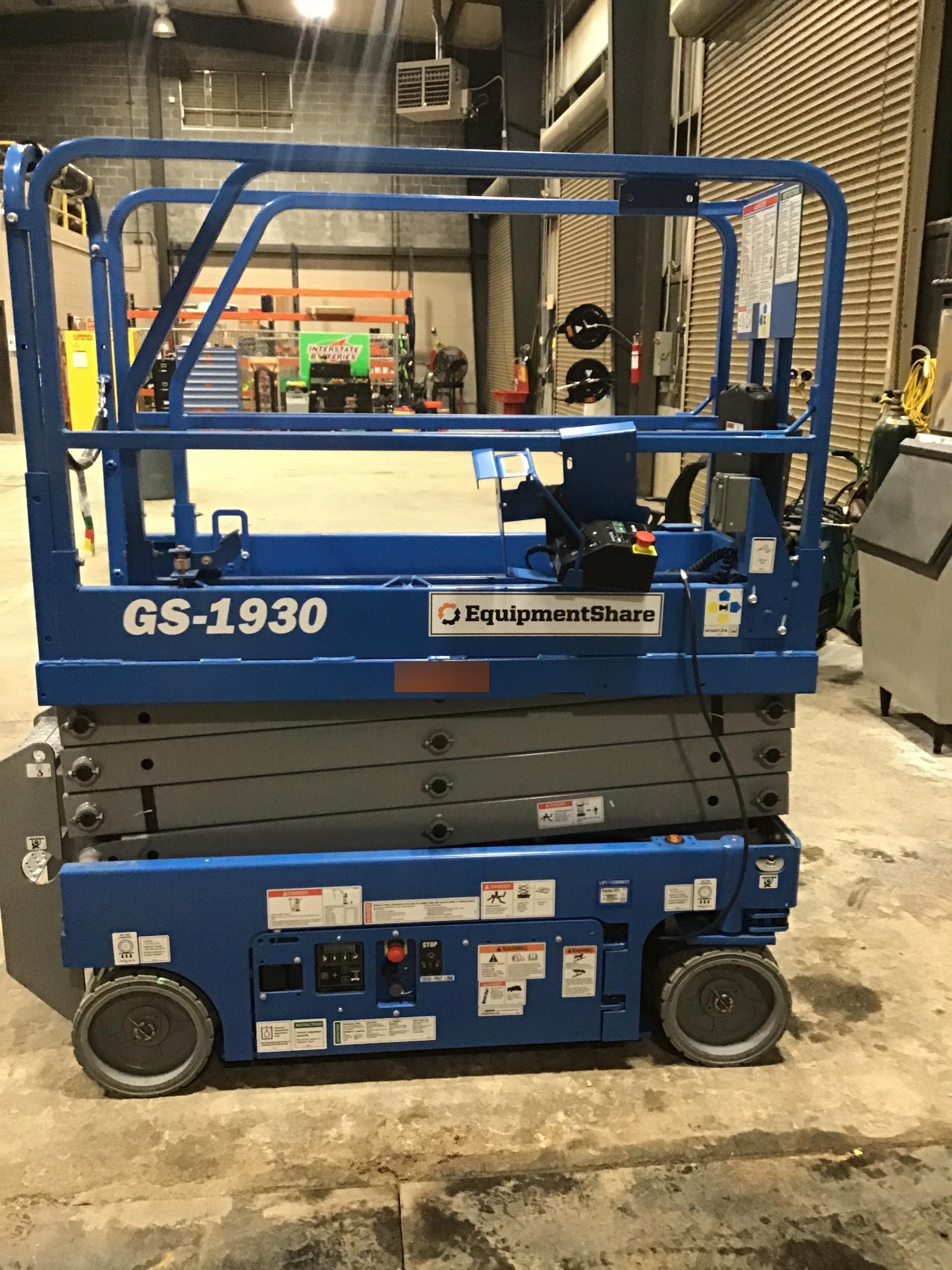 2020 Genie GS-1930 Fixed rails with chain entry gate - Pre A92.20