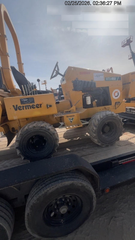 2023 VERMEER RTX450