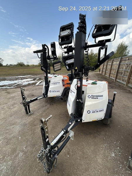 2023 Generac MLT2 Diesel, Flex Switch 120V Input, Powerzone Controller, (4) 320W LED Lights, 4kW Generator, 39.9 Gal Fuel Tank, 2" Ball, T3