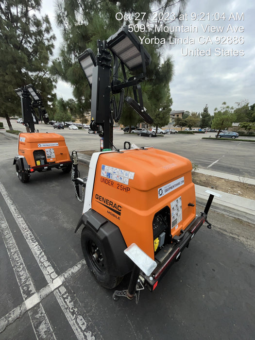 2023 Generac MLT2 Diesel, Flex Switch 120V Input, Powerzone Controller, (4) 320W LED Lights, 4kW Generator, 39.9 Gal Fuel Tank, 2" Ball, T3