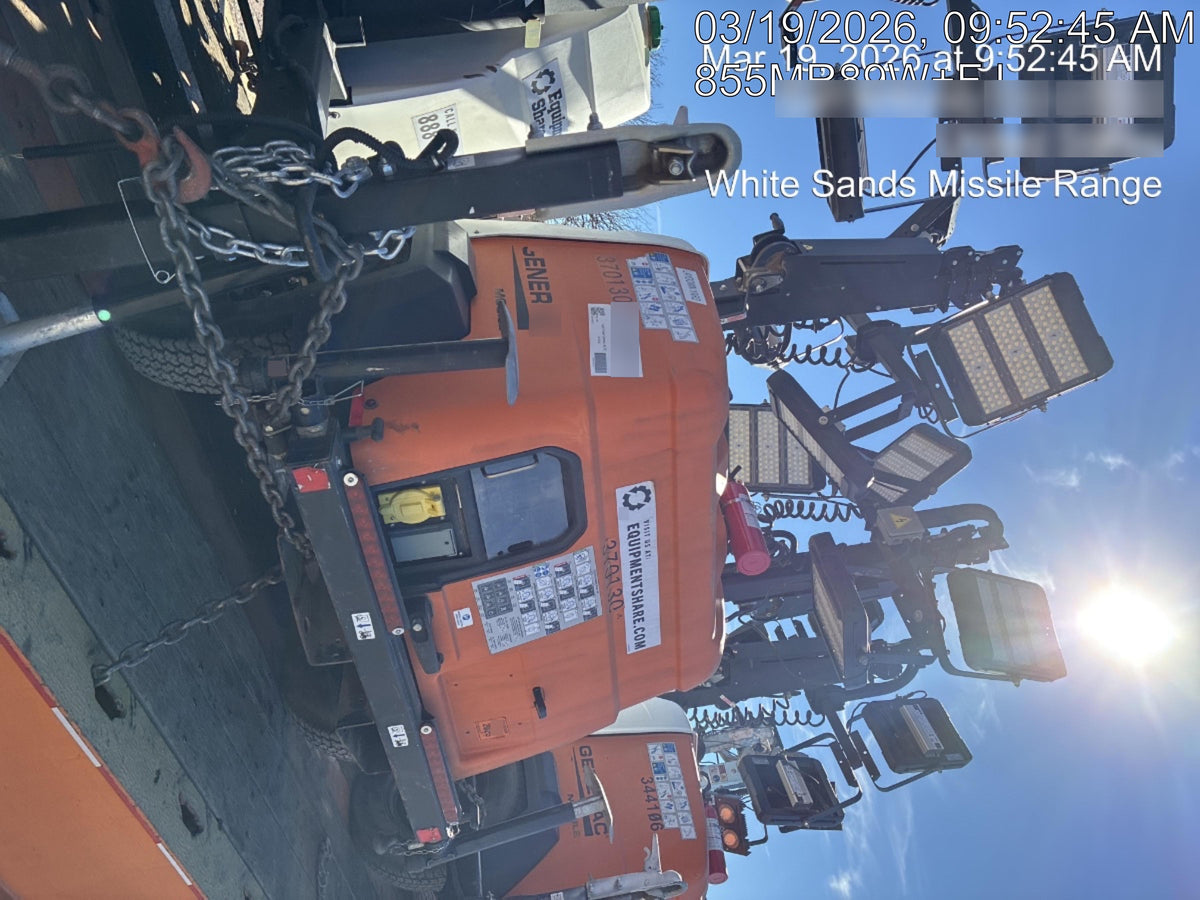 2024 Generac MLT2 Diesel, Flex Switch 120V Input, Powerzone Controller, 
(4) 320W LED Lights, 4kW Generator, 39.9 Gal Fuel Tank, 2" Ball, T3