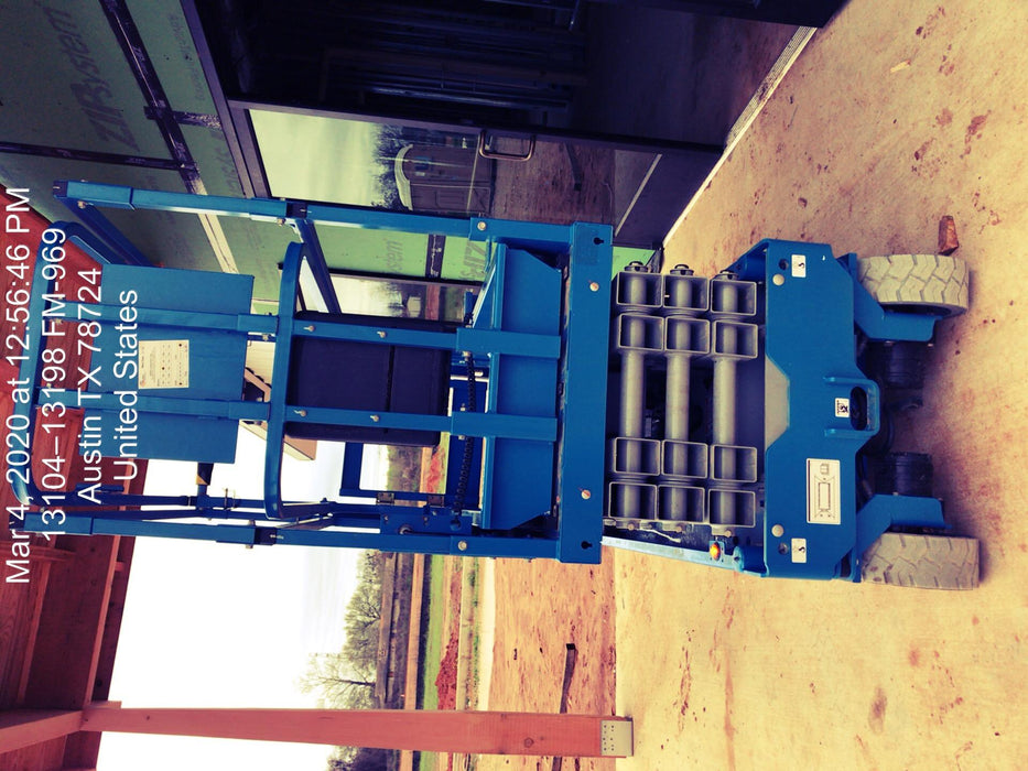 2020 Genie GS-1930 Solid Non Marking Tires, Beacon, Folding rails with half height swing gate