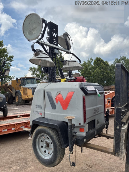 2019 Wacker Neuson LTV6L-MH Wacker Neuson LTV6L Mobile Light Tower w/Fuel Level Sensor Installed
