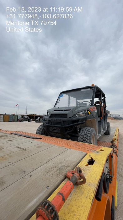 2021 Polaris Pro XD 4000D AWD Canopy, Diesel, 4-6 Passenger, LED Strobe, Rearview Mirror