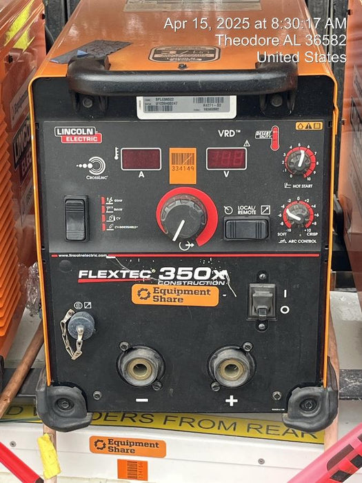 2023 LINCOLN ELECTRIC FLEXTEC 350X