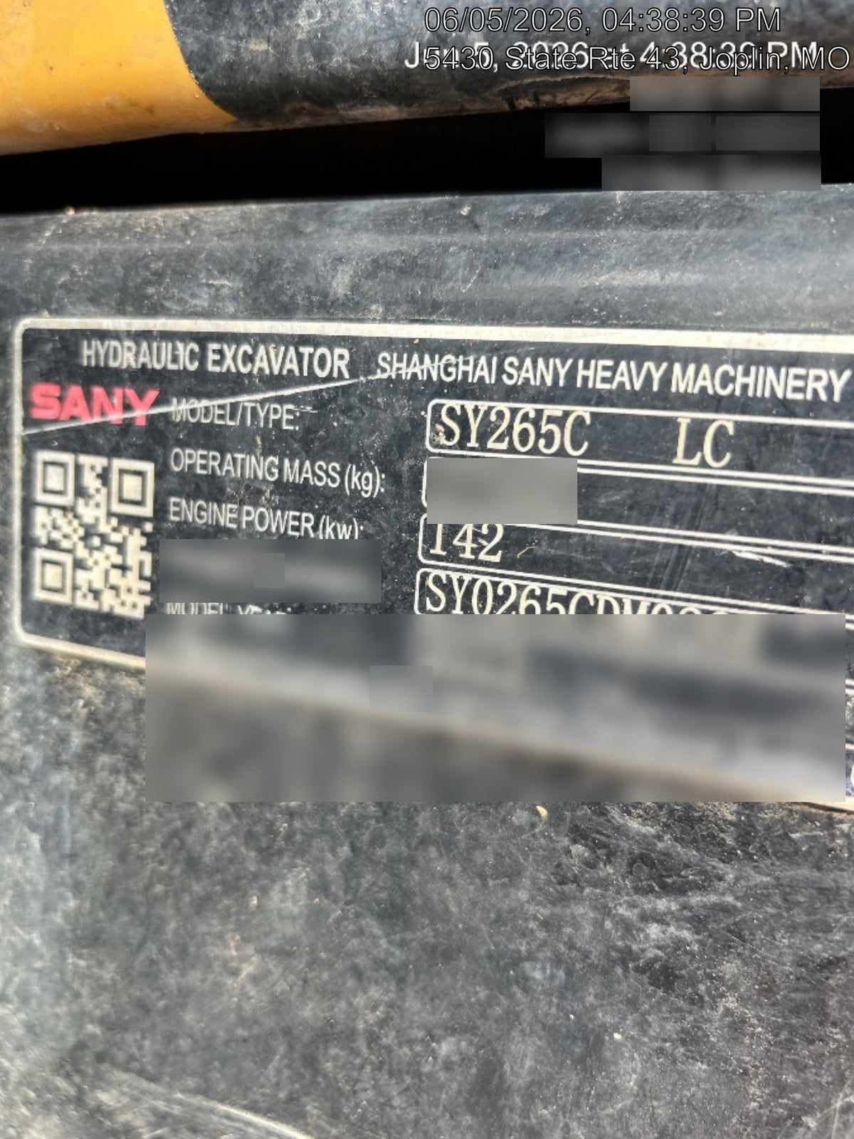 2023 SANY SY265C