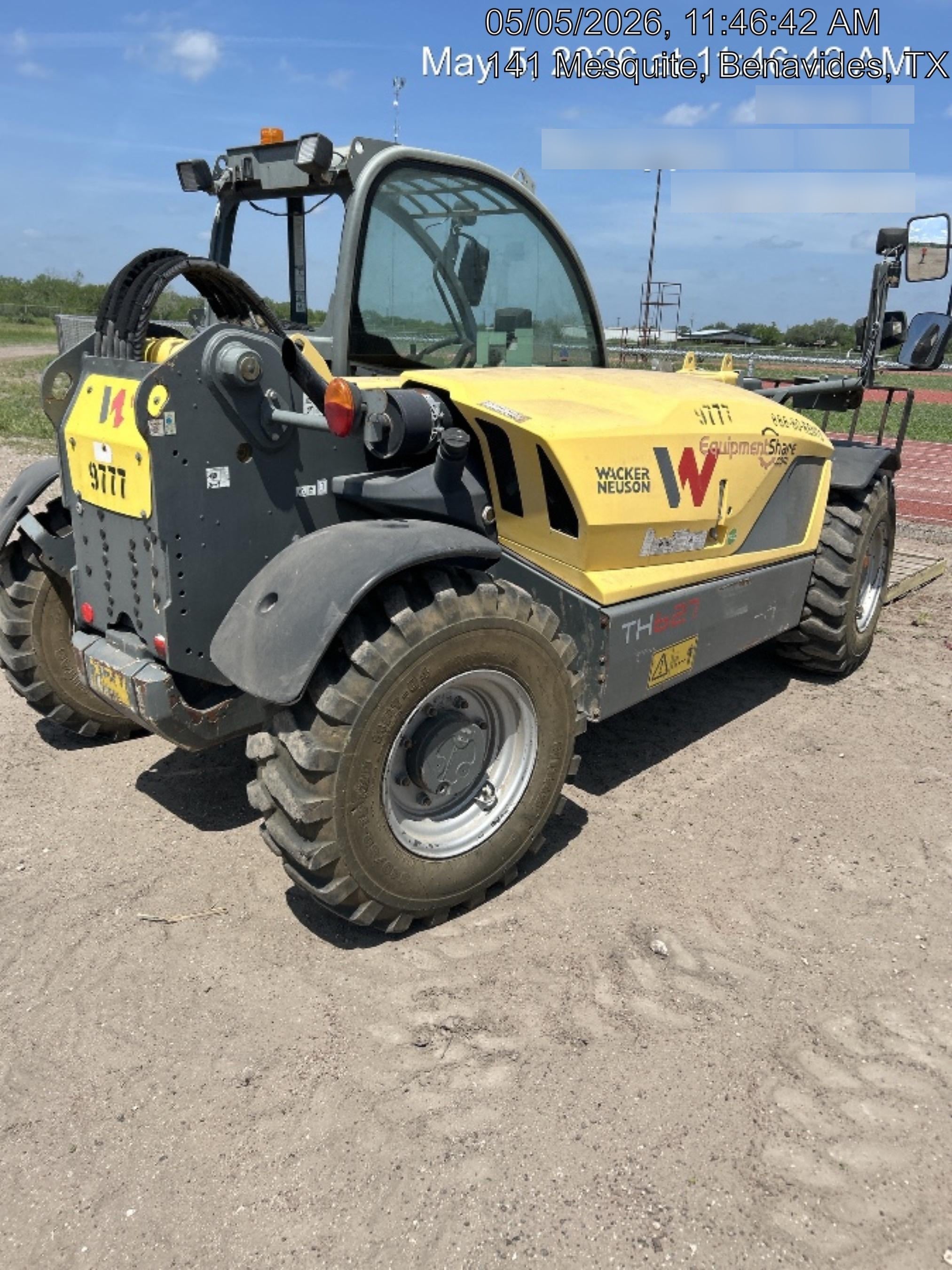 Wacker Neuson TH627 Telehandler 5,000 - 5,500 lbs, 18' - 20' Reach