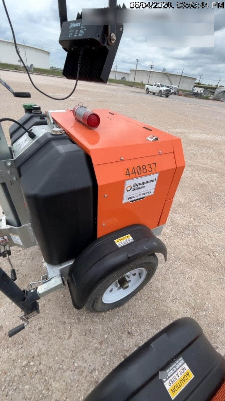 2024 Wanco WLTT-4MM4K Diesel, Deep Sea Controller, Shore Power Plug, Auto Start, (4) 350W LED Floodlights, 4kW Generator, 60 Gal Fuel Tank, 2" Ball, T3