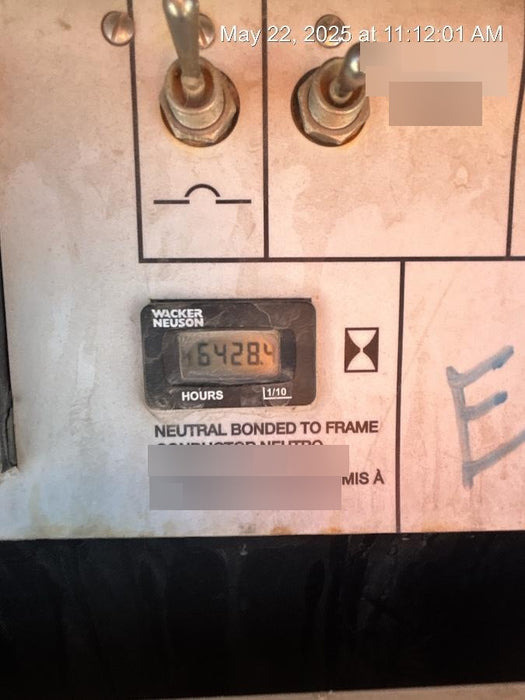 2019 Wacker Neuson LTV6L-MH Wacker Neuson LTV6L Mobile Light Tower w/Fuel Level Sensor Installed