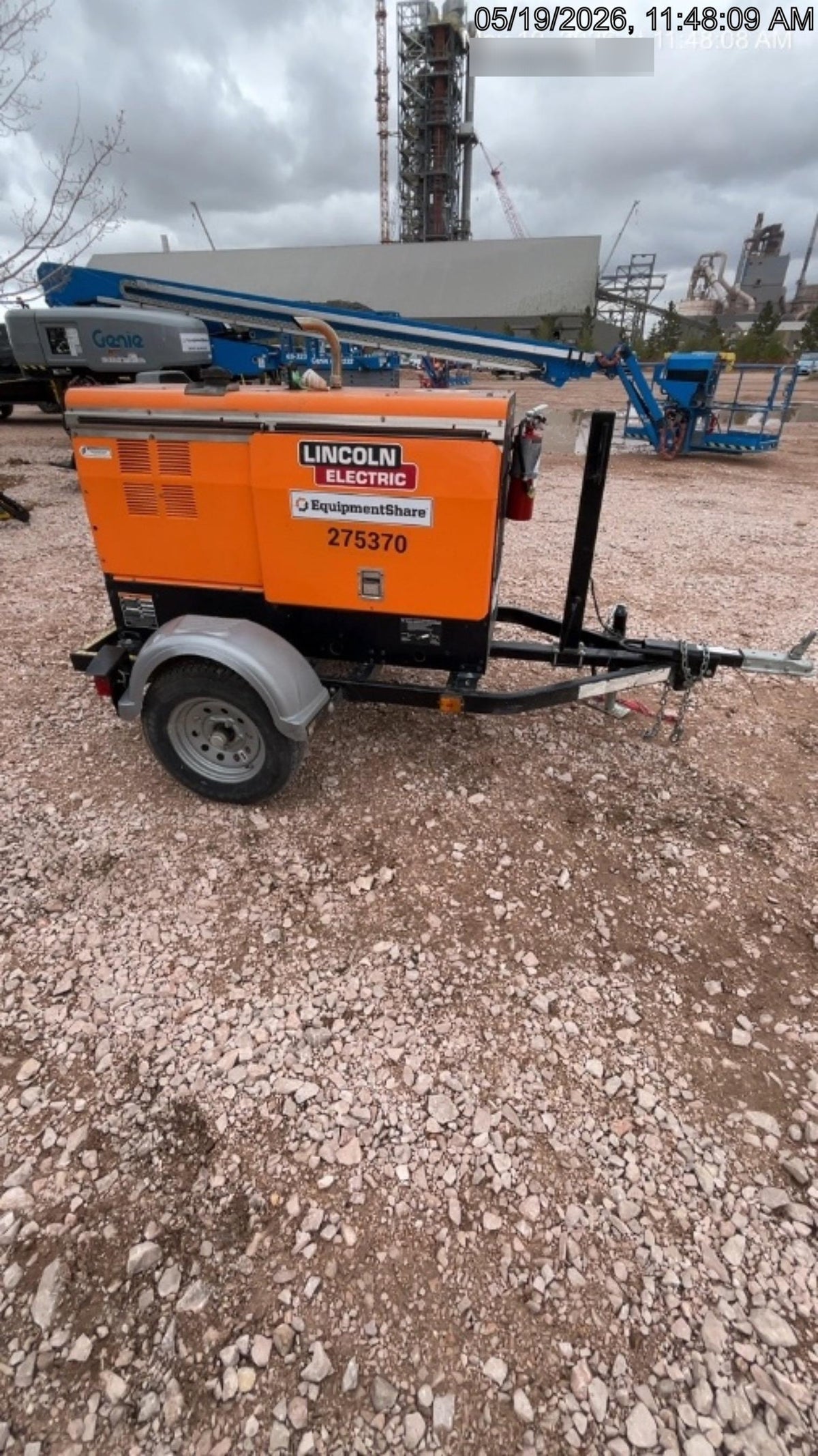 2022 Lincoln Electric LE400 Kubota V1505, Trlr, Cable Rack, Light Kit, ES Decals, T3