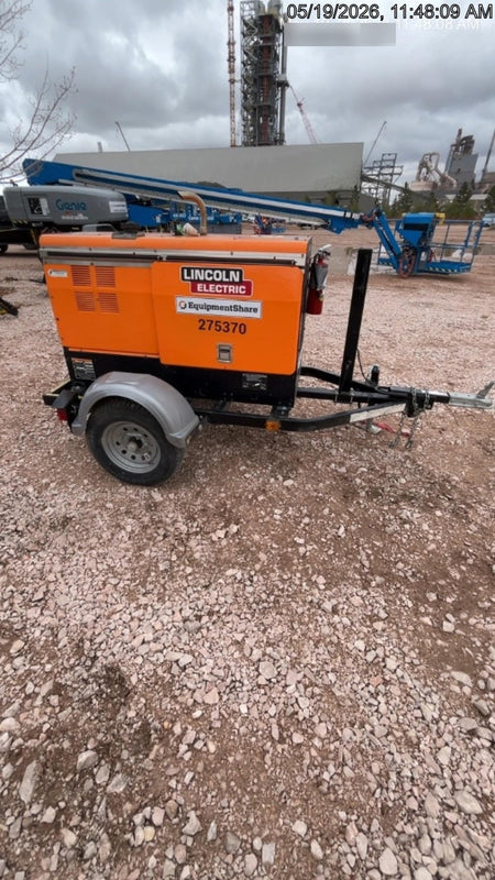 2022 Lincoln Electric LE400 Kubota V1505, Trlr, Cable Rack, Light Kit, ES Decals, T3