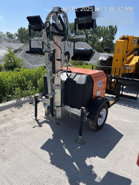2024 Wanco WLTT-4MM4K Diesel, Deep Sea Controller, Shore Power Plug, Auto Start, (4) 350W LED Floodlights, 4kW Generator, 60 Gal Fuel Tank, 2" Ball, T3