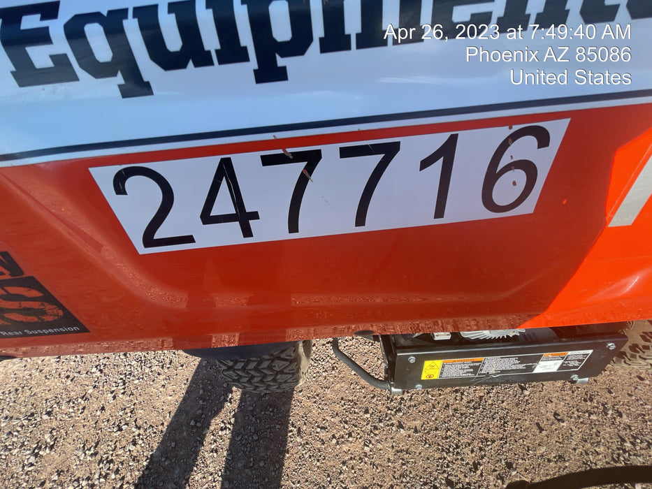 2022 KUBOTA RTV-X1140W-H (Canopy)